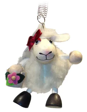 White Lambgirl Wooden Jumpie