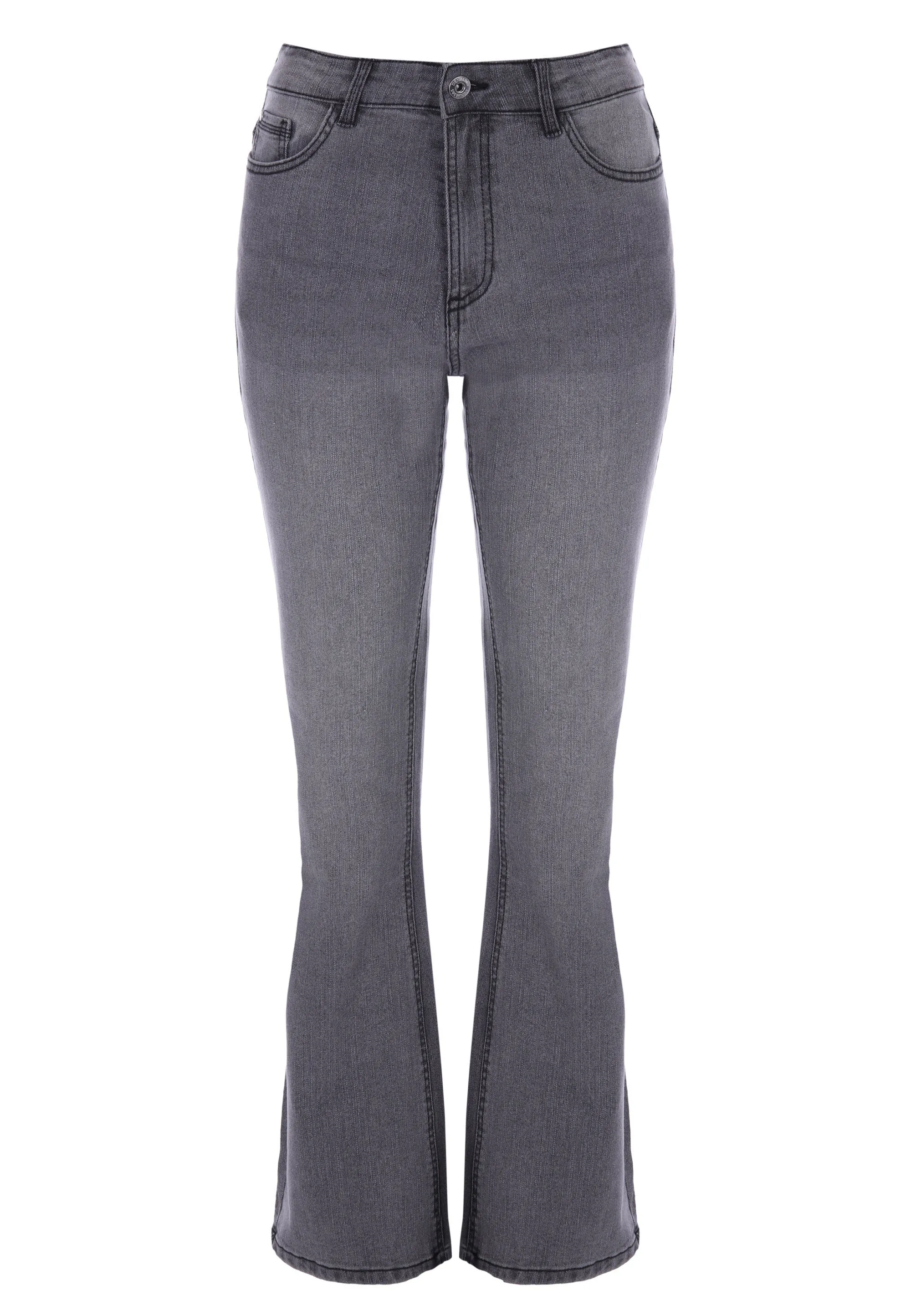 Women's Grey Alexa Bootcut Jeans