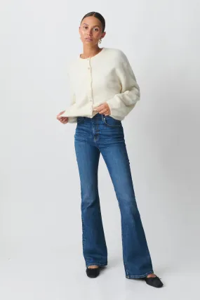 Women's high bootcut jeans