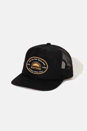 Worn Path Black Trucker Cap