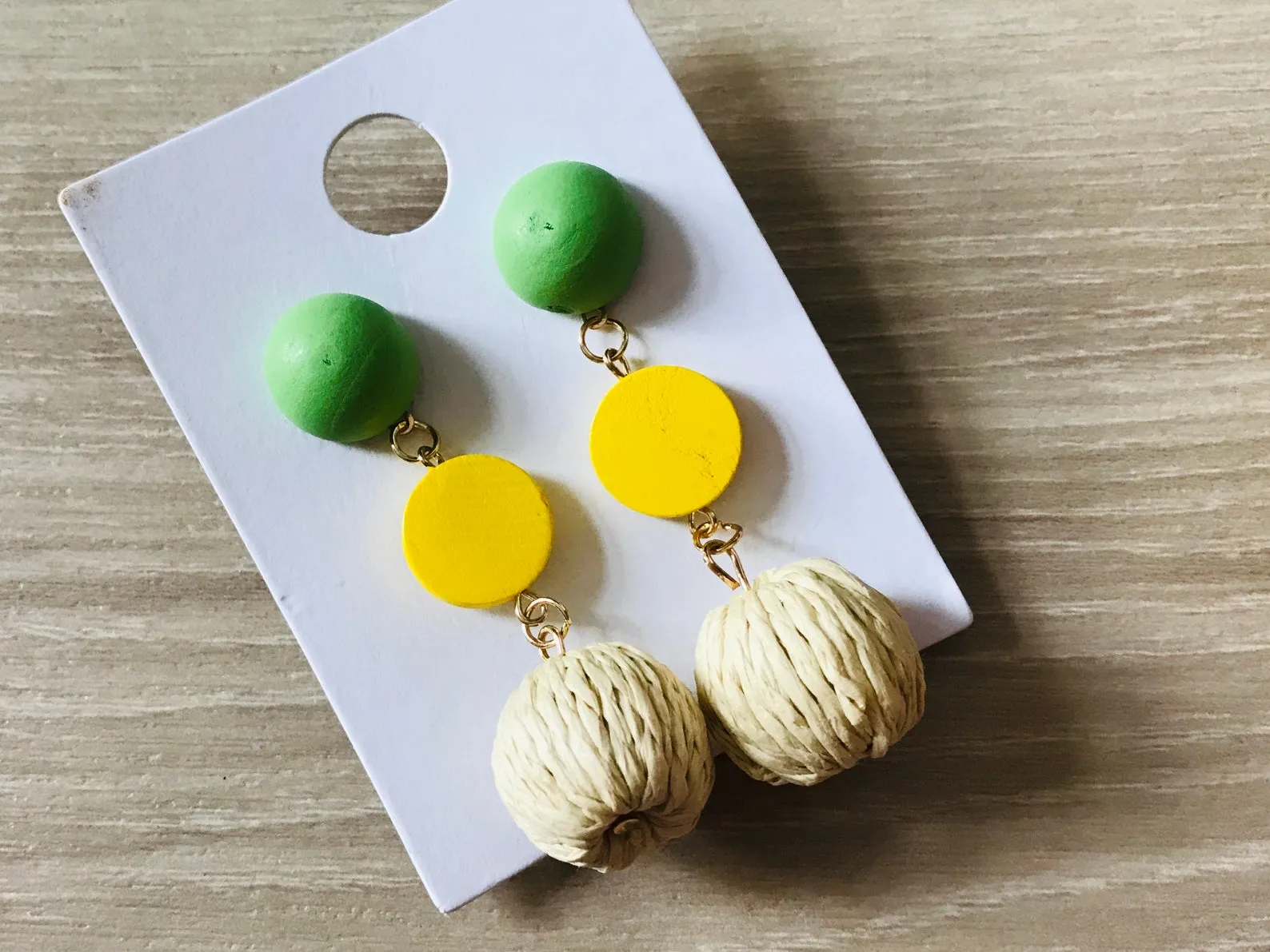 Braided Woven Drop Earrings