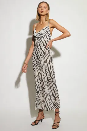 Zebra Print Instinct Dress