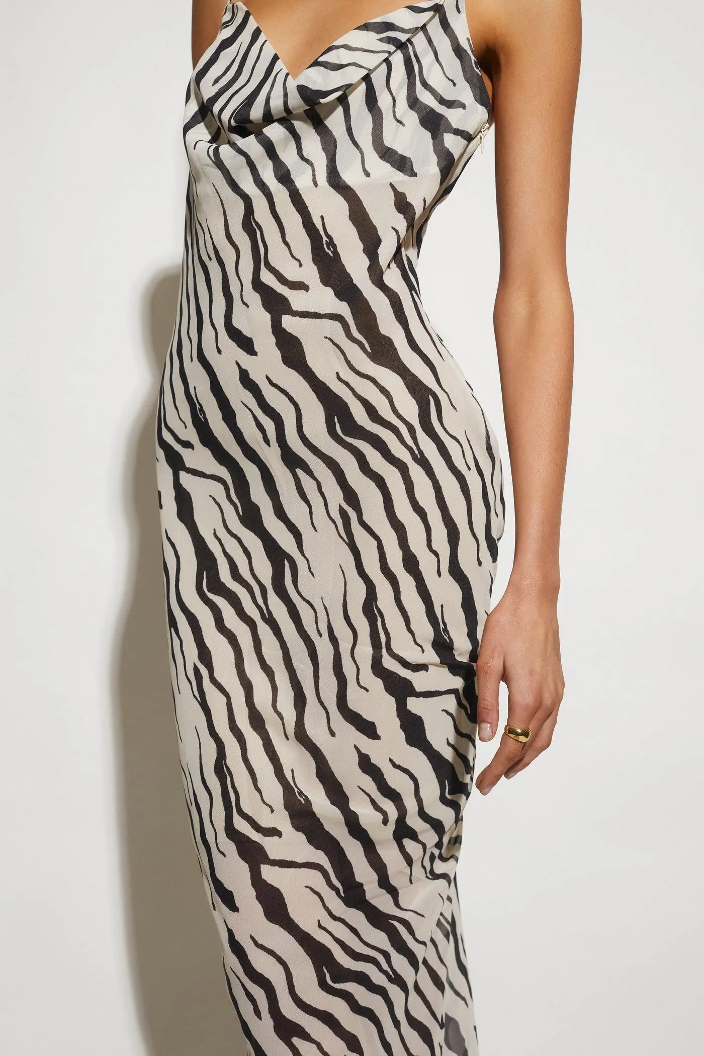 Zebra Print Instinct Dress